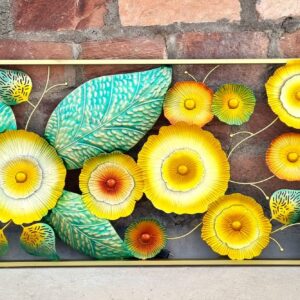 Rectangle Frame Wall Decor with LED