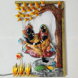 RADHA KRISHNA BIG WALL DECOR