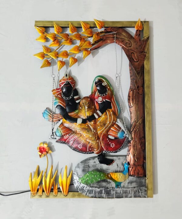 RADHA KRISHNA BIG WALL DECOR